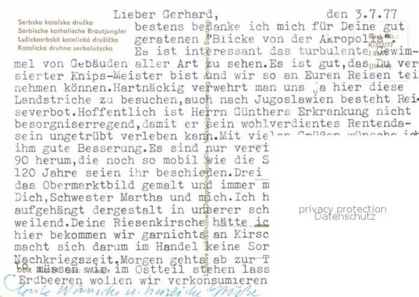 Trachten Sorben Katholische Brautjungfer – Bild 2