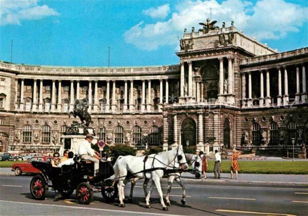 Pferdekutschen Wien Neue Hofburg