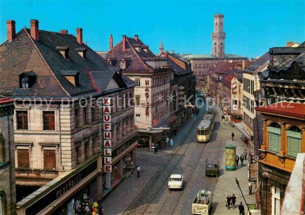 Strassenbahn Fürth Schwabacher Strasse Rathaus