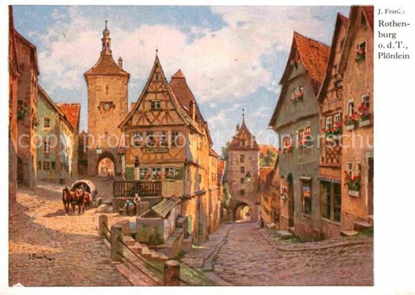 Frank J. Rothenburg Tauber Plönlein