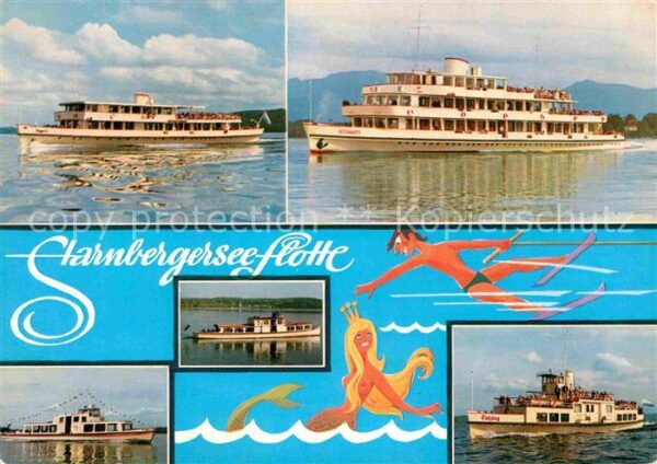 Motorschiffe Bayern Seeshaupt Tutzing Starnbergersee