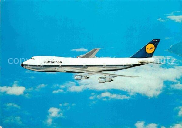 Lufthansa Boeing 747 Jumbo Jet