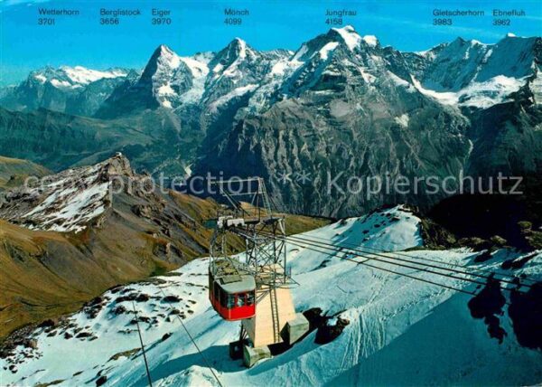 Seilbahn Schilthorn Mürren