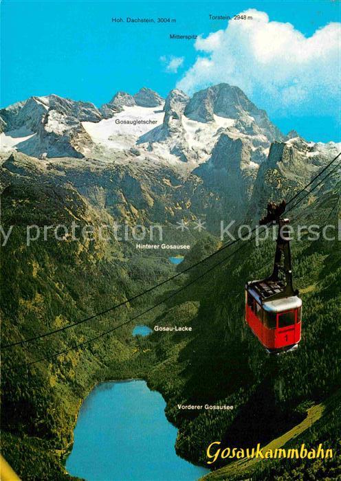 Seilbahn Gosaukamm Gosausee Hoher Dachstein