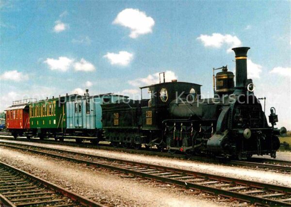Lokomotive 269 100-jähriger Zug Jubiläumsgarnitur
