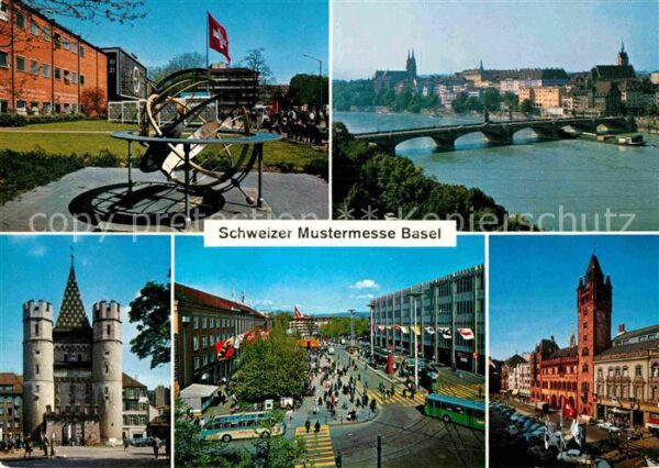 Ausstellung Schweizer Mustermesse Basel Sonnenuhr M