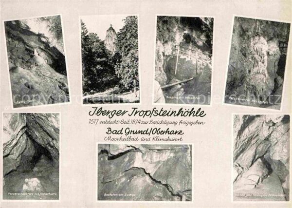 Hoehlen Caves Grottes Iberger Tropfsteinhöhle Bad Grund Zwerg