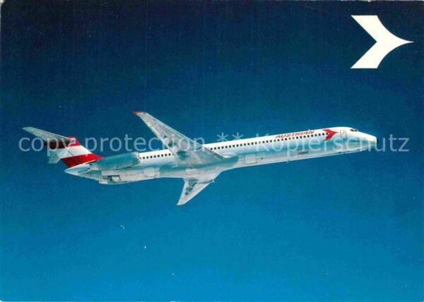 Flugzeuge Zivil Austrian Airlines Douglas DC 9 Super 80