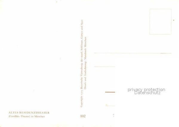 Theater Altes Residenztheater München – Bild 2