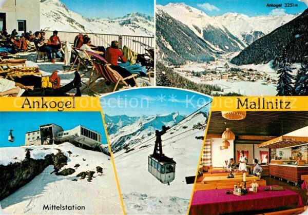 Seilbahn Ankogel Bergstation Restaurant Mallnitz