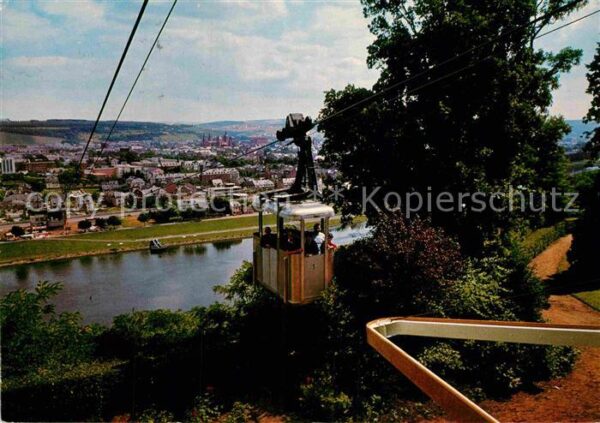 Seilbahn Bergstation Weisshaus Trier Mosel