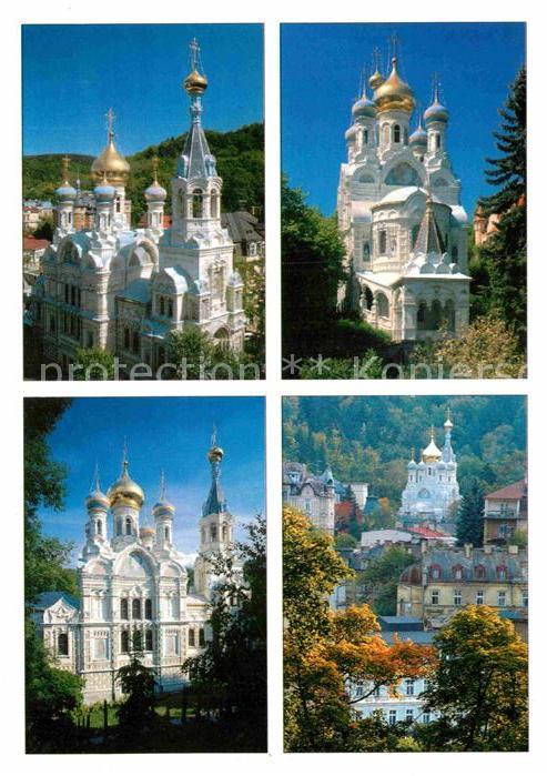 Russische Kirche Kapelle St. Peter und Paul Karlovy Vary