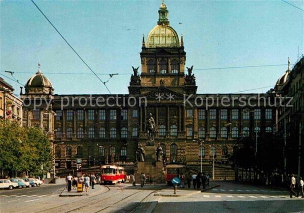 Strassenbahn Praha Narodni Muzeum