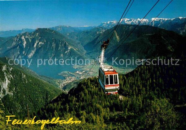 Seilbahn Feuerkogel Ebernsee Traunsee