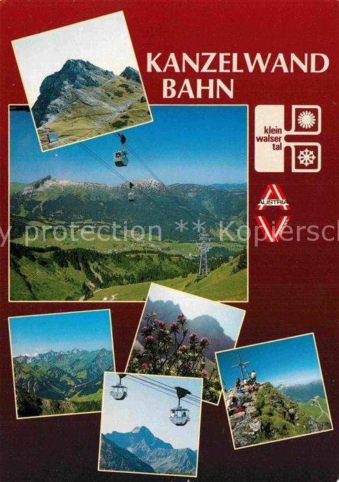 Seilbahn Kanzelwand Riezlern Kleinwalsertal