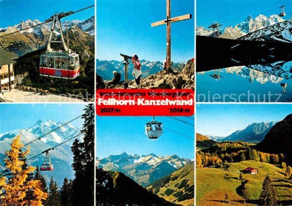 Seilbahn Fellhorn Kanzelwand Oberstdorf Kleinwal