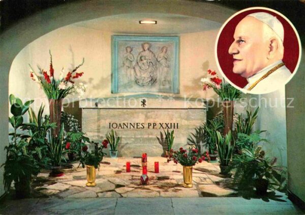 Papst Tomba Papa Giovanni XXIII Basilica S. P