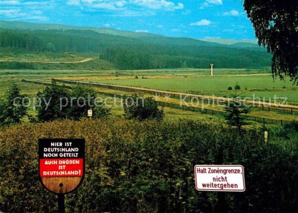 Grenze Douane Zoll Zonengrenze Harz