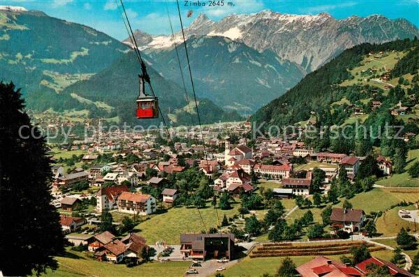 Seilbahn Hochjochbahn Schruns Tschagguns Montafo