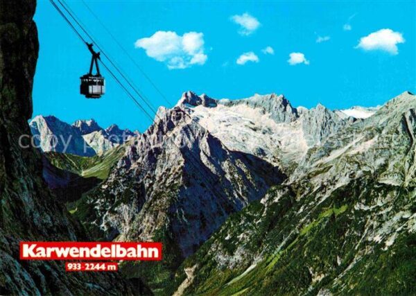 Seilbahn Karwendel Mittenwald Mieminger Kette We