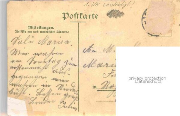 Militaria Humor Litho Pflaumenbaum – Bild 2