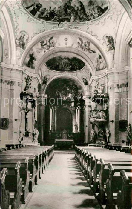 Simontornya Templon Kirche Innenansicht Fresken
