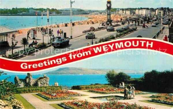 Weymouth Dorset Jubilee Clock Promenade Castle Gardens