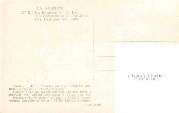 La Gileppe Barrage et le Lac Monument – Bild 2