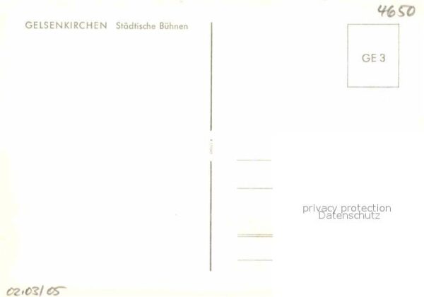 Gelsenkirchen Städtische Bühnen – Bild 2