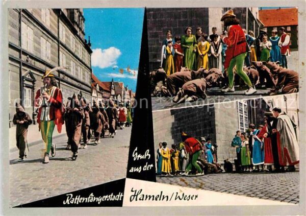 Hameln Weser Rattenfängerspiele Sage