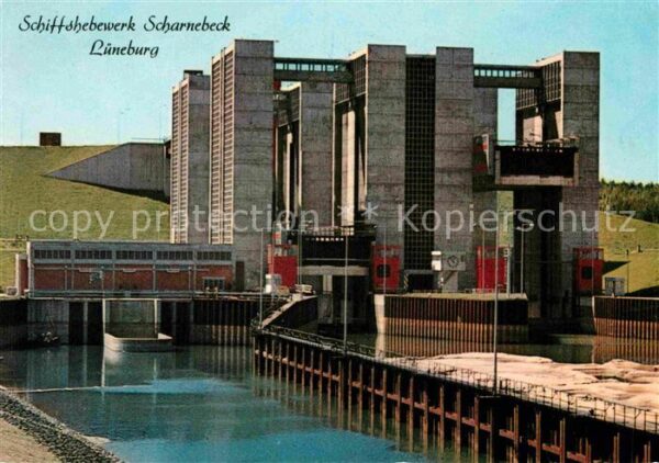 Scharnebeck Lueneburg Schiffshebewerk Bauwerk