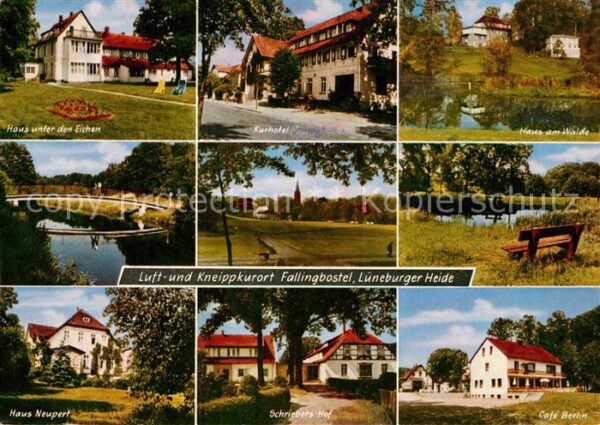 Fallingbostel Kurhäuser Kurhotel Cafe Kurort Lüneburg