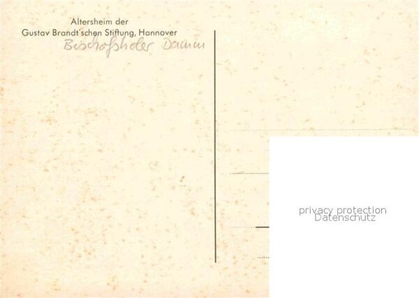 Hannover Altersheim der Gustav Brandt'schen Stif – Bild 2