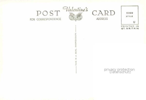 Canterbury Kent Cathedral Choir Valentines Postcard – Bild 2