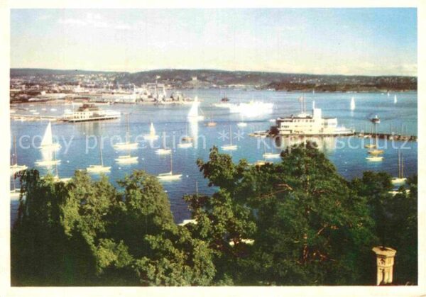 Oslo Norwegen Kongen Dronningen Hafen