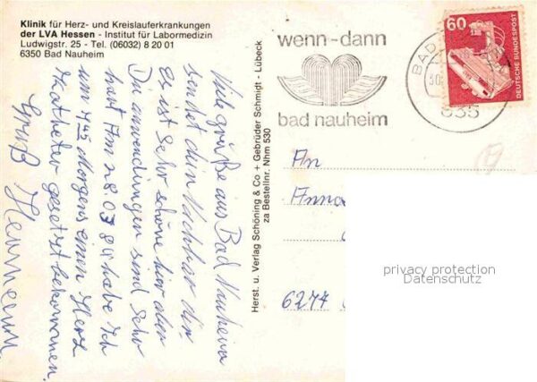 Bad Nauheim Klinik LVA Hessen Institut für Labormed – Bild 2