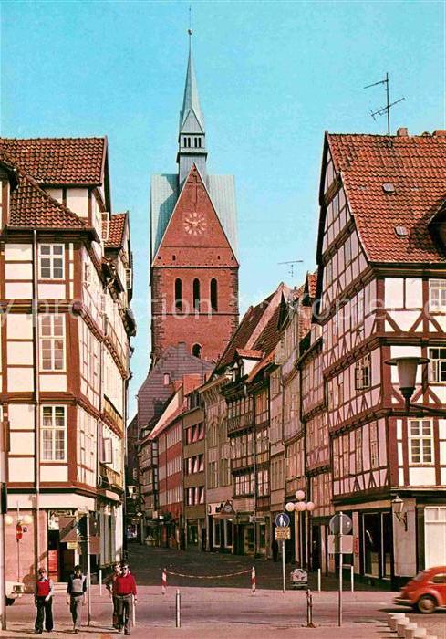 Hannover Kramerstrasse Fachwerkhäuser Altstadt T