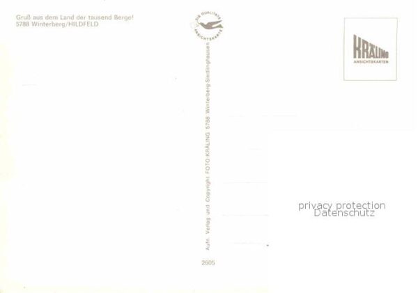 Hildfeld Landschaftspanorama Kirche Schild – Bild 2