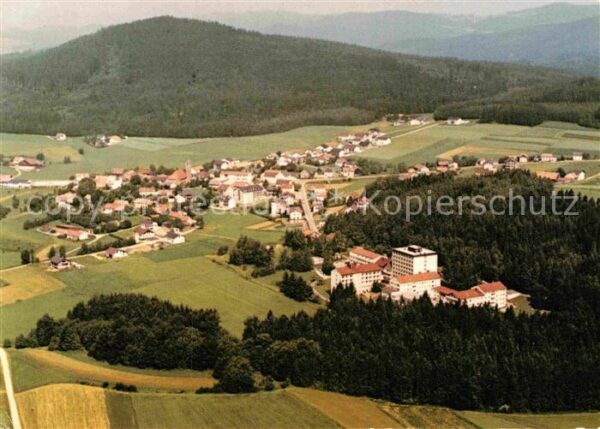 Windischbergerdorf Bayerwald Sanatorium Fliegeraufnahme