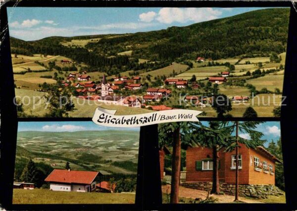 Elisabethszell Panorama Bayerischer Wald Berghaus