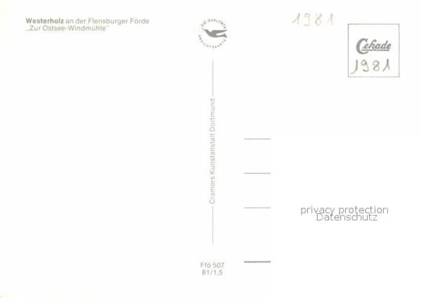 Westerholz Langballig Ostsee Windmühle Flensburger Förde – Bild 2