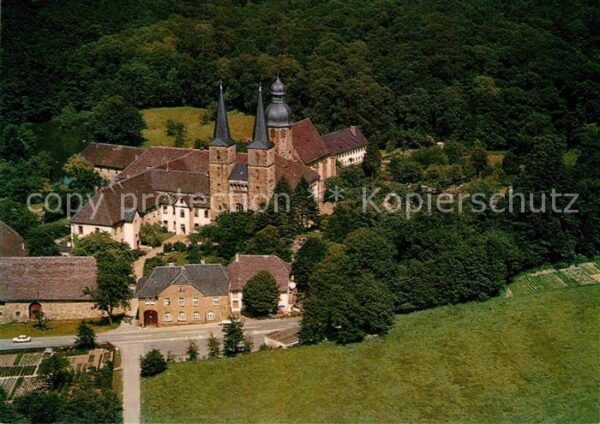 Marienmuenster Ehemalige Abteikirche Fliegeraufnahme