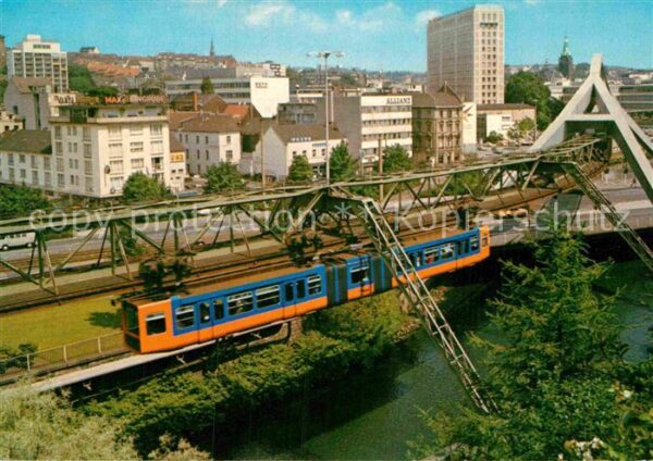 Wuppertal Stadtmitte Schwebebahn