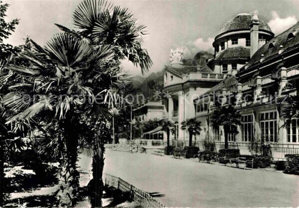Meran Merano Casino Municipale Kurhaus Palmen