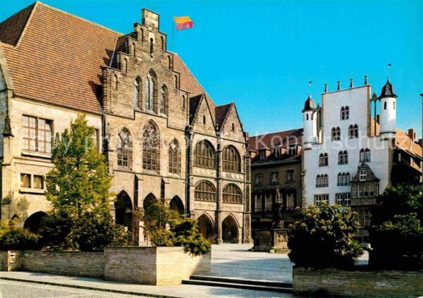Hildesheim Markt Rathaus Denkmal