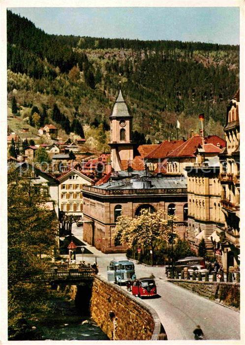 Bad Wildbad Graf Eberhardsbad Kurort im Schwarzwald