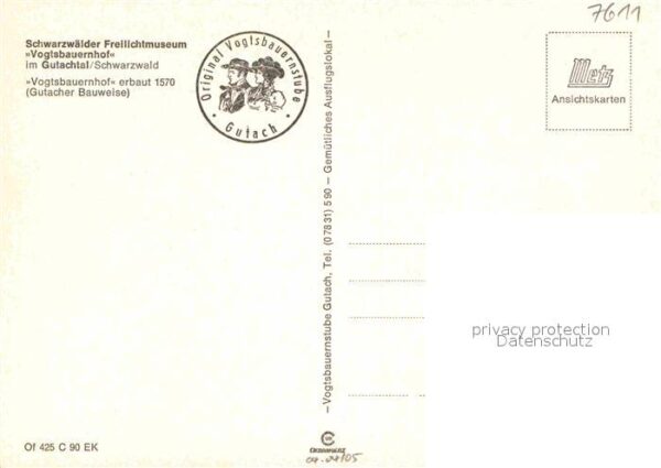 Gutach Schwarzwald Schwarzwälder Freilichtmuseum Vogtsbaue – Bild 2