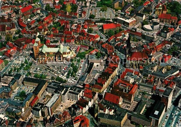 Muenster Westfalen Dom Lambertikirche Prinzipalmarkt Flieg