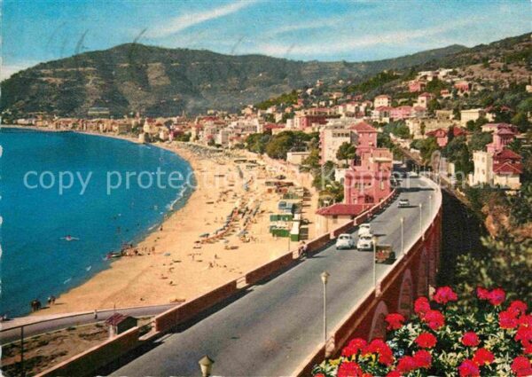 ALASSIO Savona Liguria IT Panorama da Levante Riviera dei fiori