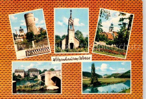 Witzenhausen Turm Kirche Werra Brücke